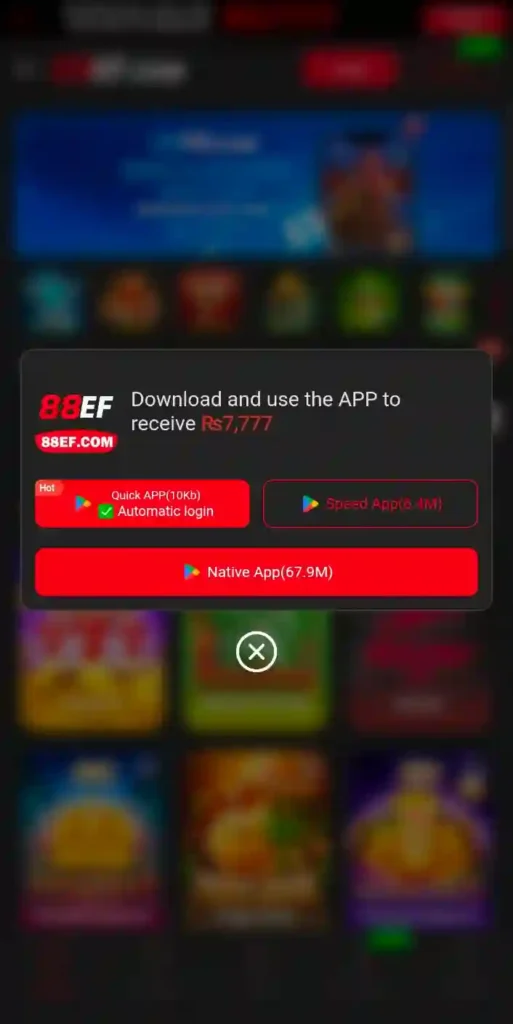 88EF Game Download